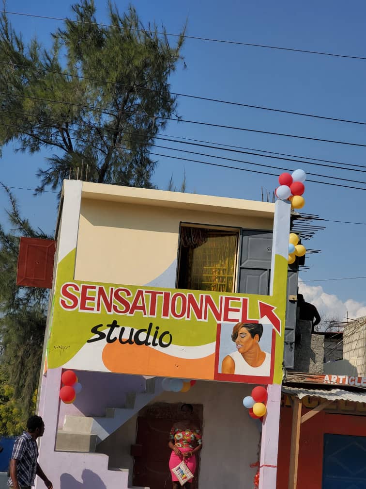Sensationnel Studio storefront in Petite Place Cazeau